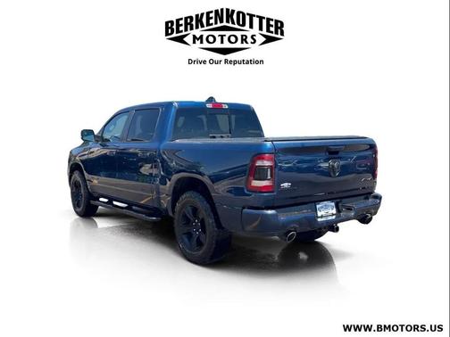 Blue 2021 RAM 1500 Sport