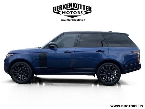 Loire Blue 2017 Land Rover Range Rover 5.0L Supercharged
