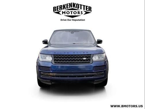 Loire Blue 2017 Land Rover Range Rover 5.0L Supercharged