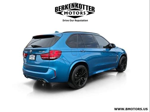 Long Beach Blue Metallic 2017 BMW X5 M Base
