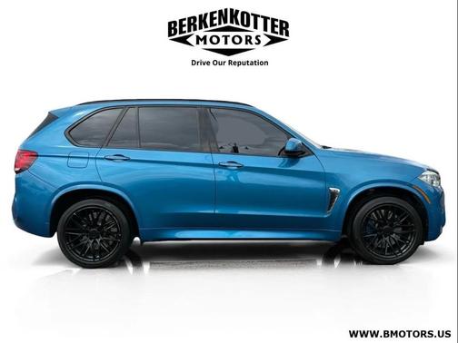 Long Beach Blue Metallic 2017 BMW X5 M Base