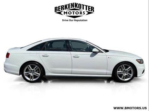 White 2015 Audi A6 3.0T Premium Plus