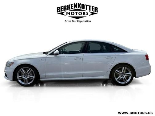 White 2015 Audi A6 3.0T Premium Plus