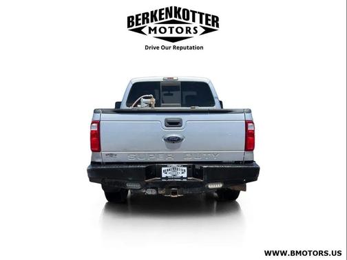Silver 2013 Ford F-250 Lariat