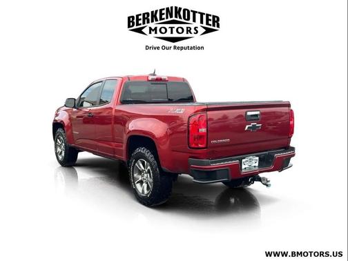 Red Rock Metallic 2016 Chevrolet Colorado Z71