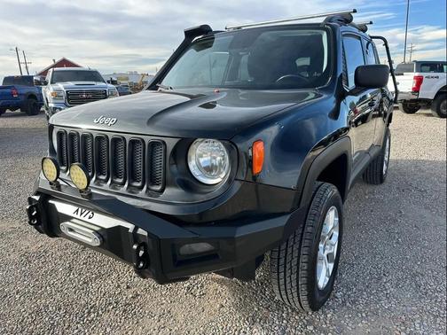 Black 2017 Jeep Renegade Latitude