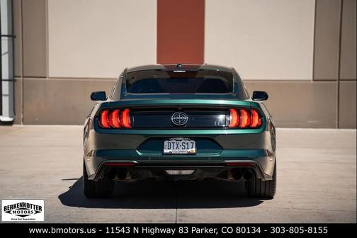 Dark Highland Green Metallic 2019 Ford Mustang Bullitt