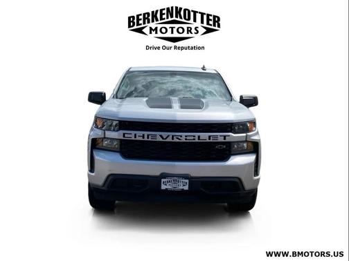 Silver Ice Metallic 2020 Chevrolet Silverado 1500 Custom