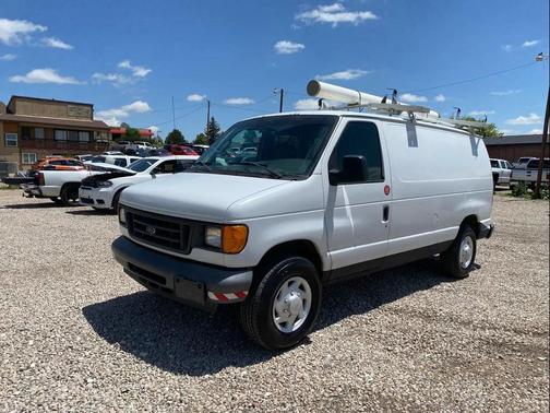 Oxford White Clearcoat 2007 Ford E250 Base