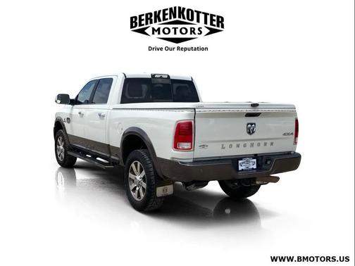 Pearl White 2018 RAM 2500 Longhorn