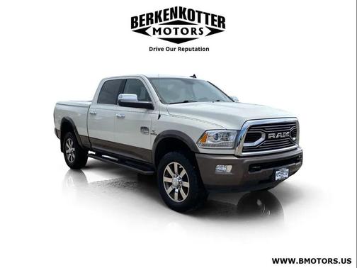 Pearl White 2018 RAM 2500 Longhorn