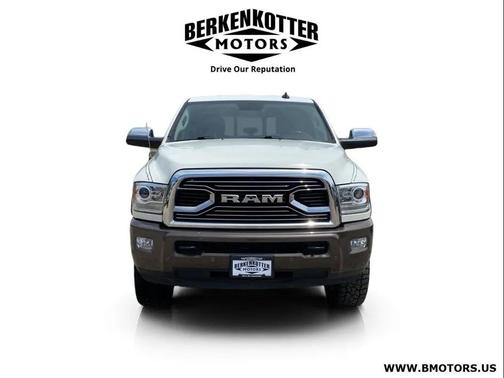 Pearl White 2018 RAM 2500 Longhorn