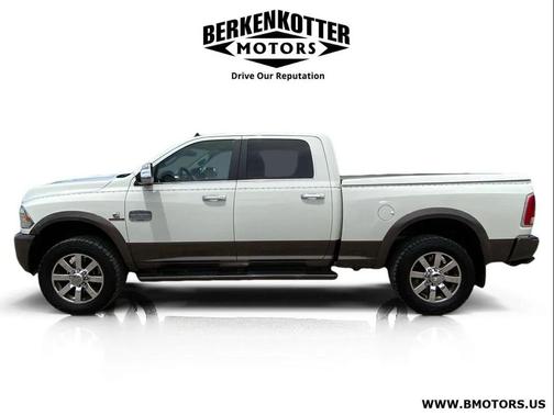 Pearl White 2018 RAM 2500 Longhorn