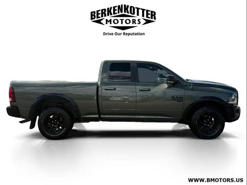 Green 2021 RAM 1500 Classic Warlock Quad Cab 4x4 6'4" Box