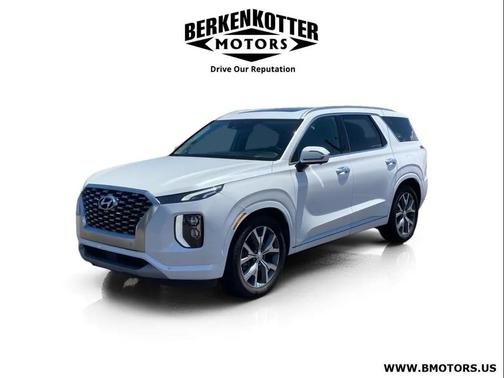 Hyper White 2021 Hyundai PALISADE Limited