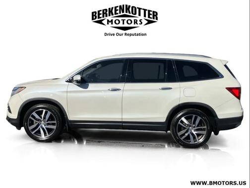 White Diamond Pearl 2016 Honda Pilot Touring