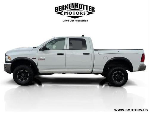 Bright White Clearcoat 2018 RAM 2500 Tradesman Crew Cab 4x4 6'4' Box