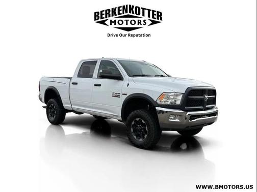 Bright White Clearcoat 2018 RAM 2500 Tradesman Crew Cab 4x4 6'4' Box