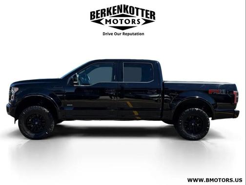 Shadow Black 2017 Ford F-150 Lariat