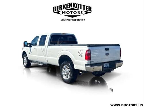 White Platinum Metallic Tri-Coat 2015 Ford F-350 Platinum