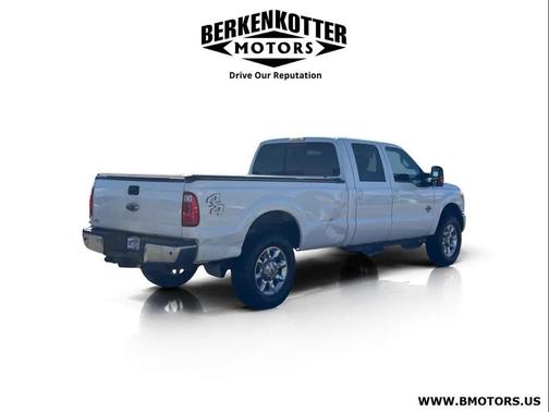 White Platinum Metallic Tri-Coat 2015 Ford F-350 Platinum
