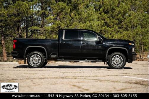 Black 2021 Chevrolet Silverado 3500 High Country