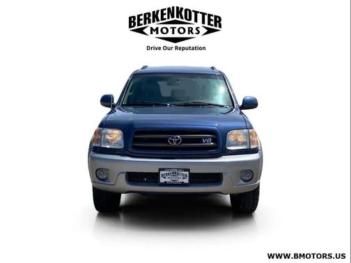 Blue 2002 Toyota Sequoia SR5