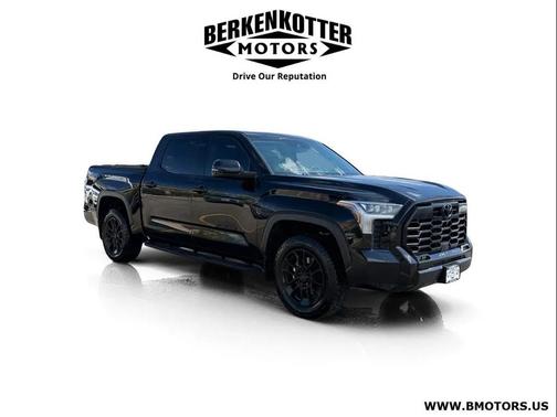 Midnight Black Metallic 2024 Toyota Tundra Limited