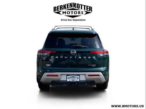 Green 2024 Nissan Pathfinder Platinum 4WD