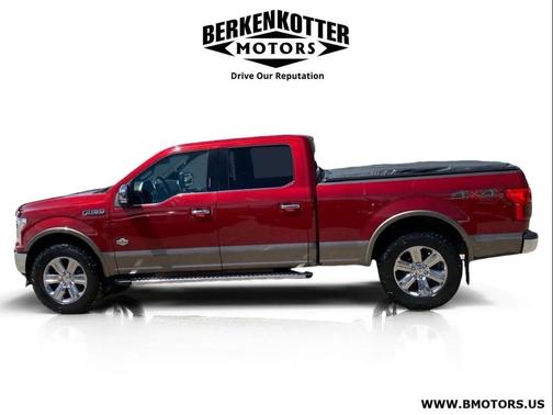 Ruby Red Metallic Tinted Clearcoat 2018 Ford F-150 King Ranch