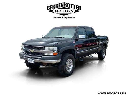 Onyx Black 2001 Chevrolet Silverado 2500 LS H/D Crew Cab