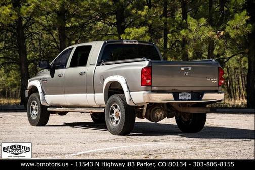 Bright Silver Metallic Clearcoat 2007 Dodge Ram 2500 Laramie Mega Cab