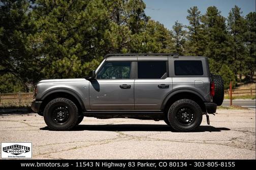 Gray 2022 Ford Bronco Black Diamond