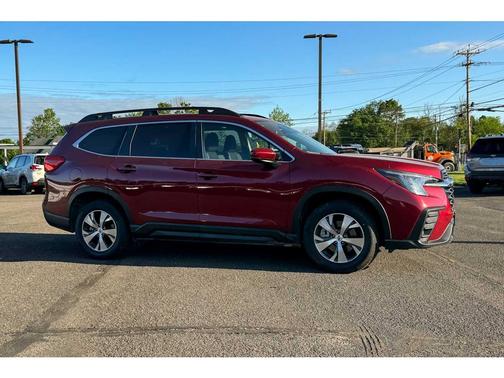Crimson Red Pearl 2025 Subaru Ascent Premium