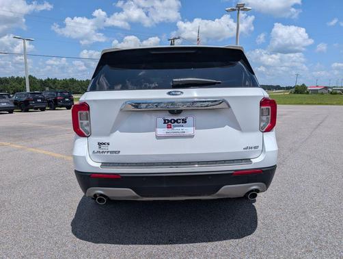 Oxford White 2022 Ford Explorer Limited