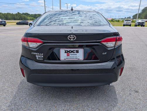 Midnight Black Metallic 2026 Toyota Corolla LE