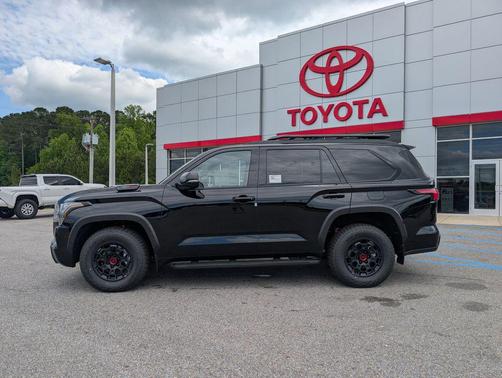 Midnight Black Metallic 2026 Toyota Sequoia TRD Pro