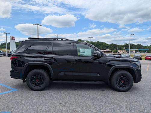 Midnight Black Metallic 2026 Toyota Sequoia TRD Pro