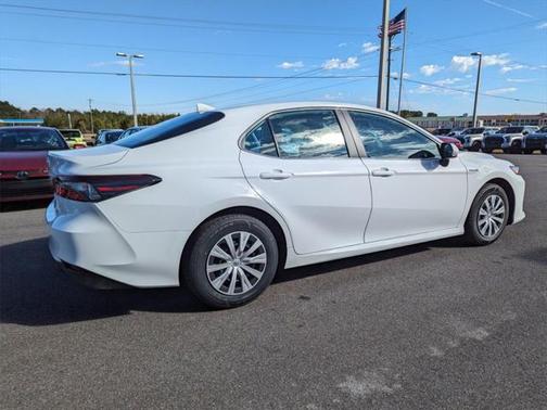 Super White 2021 Toyota Camry LE