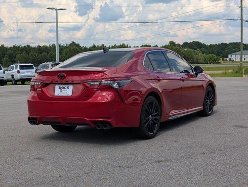 Red 2024 Toyota Camry XSE