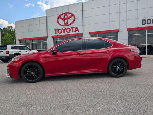 Red 2024 Toyota Camry XSE