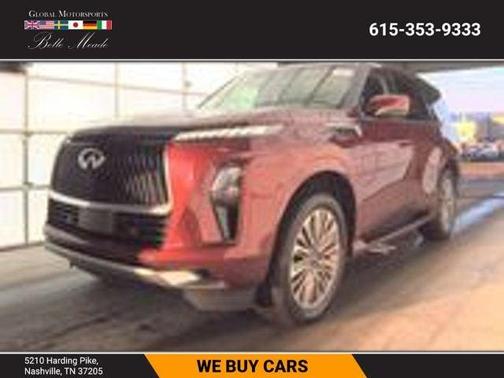 2025 INFINITI QX80 SENSORY