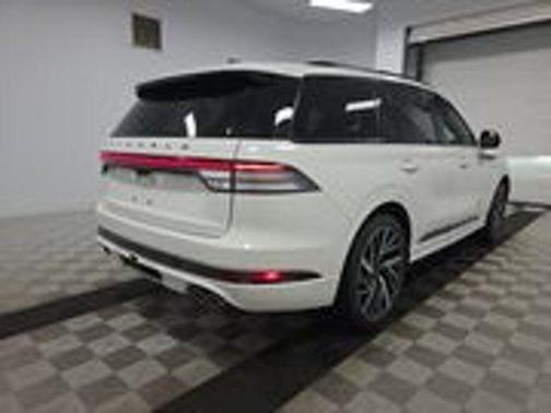 Pristine White 2025 Lincoln Aviator Black Label AWD