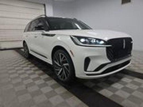 Pristine White 2025 Lincoln Aviator Black Label AWD