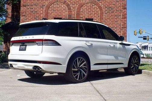 Pristine White 2025 Lincoln Aviator Black Label AWD