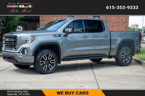 Satin Steel Metallic 2021 GMC Sierra 1500 AT4