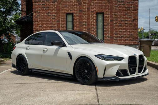 Brilliant White Metallic 2024 BMW M3 Competition xDrive