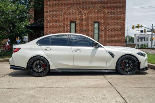 Brilliant White Metallic 2024 BMW M3 Competition xDrive