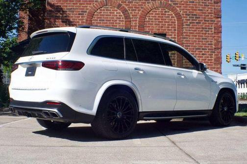 Polar White 2021 Mercedes-Benz AMG GLS 63 Base 4MATIC