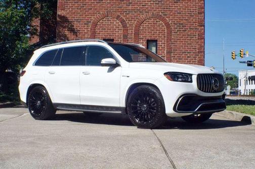 Polar White 2021 Mercedes-Benz AMG GLS 63 Base 4MATIC